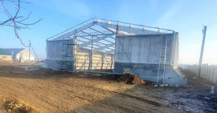 Ангари та зерносховища: Капітальні залізобетонні конструкції