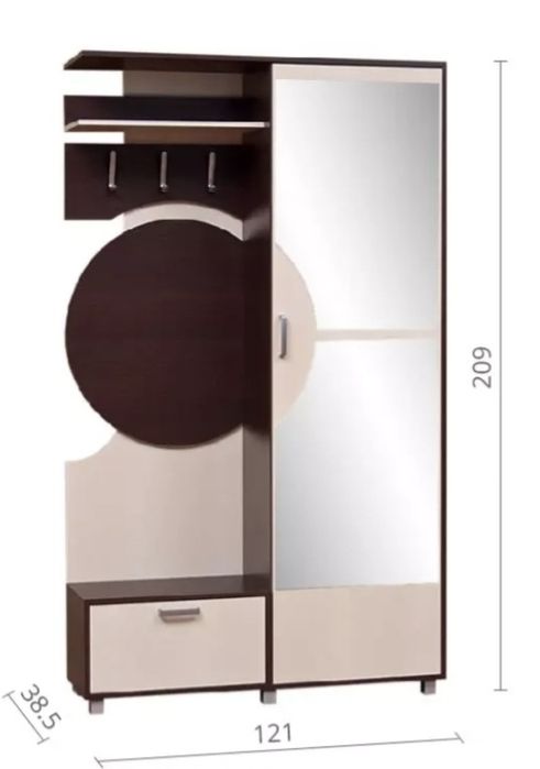 Прихожая шкаф с зеркалом