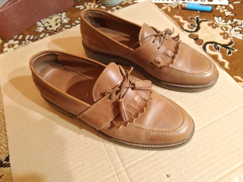 шкіряні  чоловічі туфлі