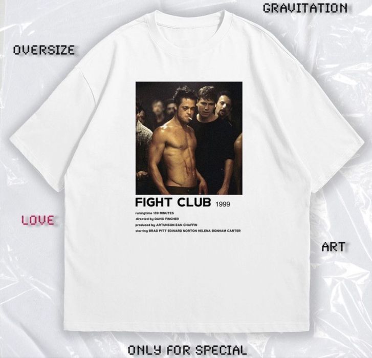 Футболка oversize "FIGHT CLUB"