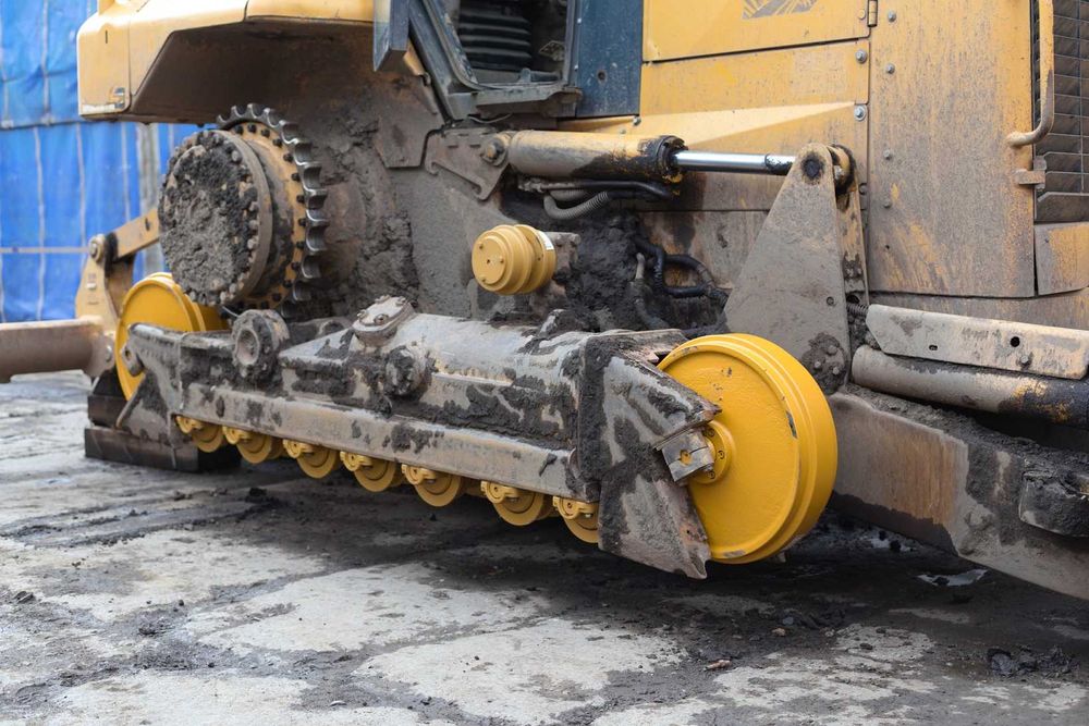 CAT  D5 D6 Wymiana/zamiana podwozia System One na klasyczne