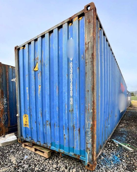 Contentor Marítimo 12 Metros Altura Extra (40 pés HC)