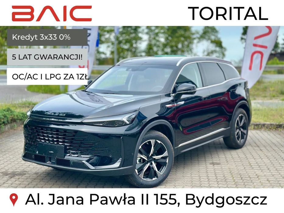 BAIC 7 Promocyjny leasing 103% oraz kredyt 3x33 0% OC/AC oraz LPG 1zł