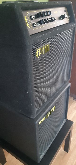 Epifani UL 500 + coluna UL3 - Amplificador baixo