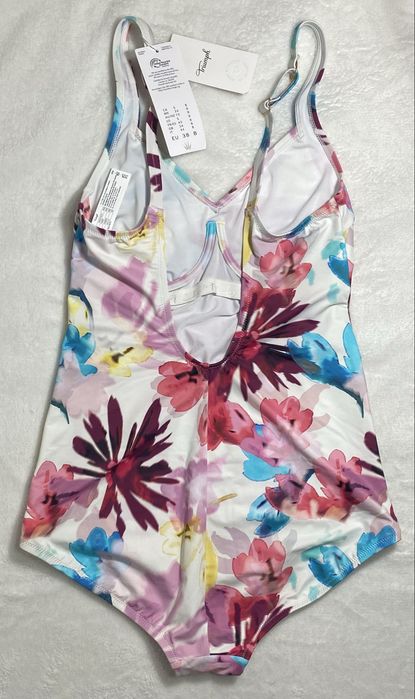 NOWY strój  kąpielowy Triumph 38B Summer Fleur OW -kwiaty,wielobarwny