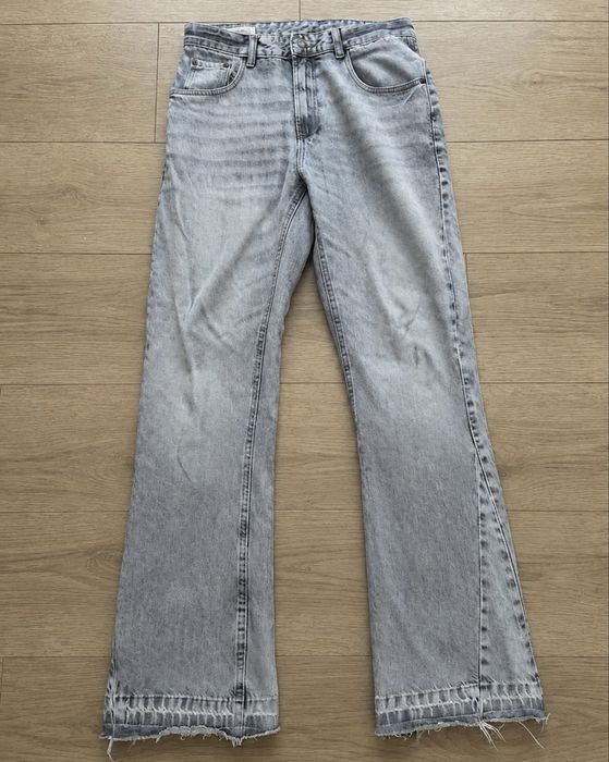 flared jeans zara,bershka,кофта CDG
