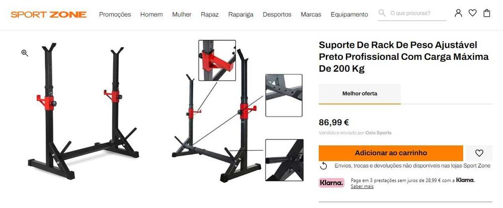 conjunto  de Musculaçao   vendido em conjunto ou em separado