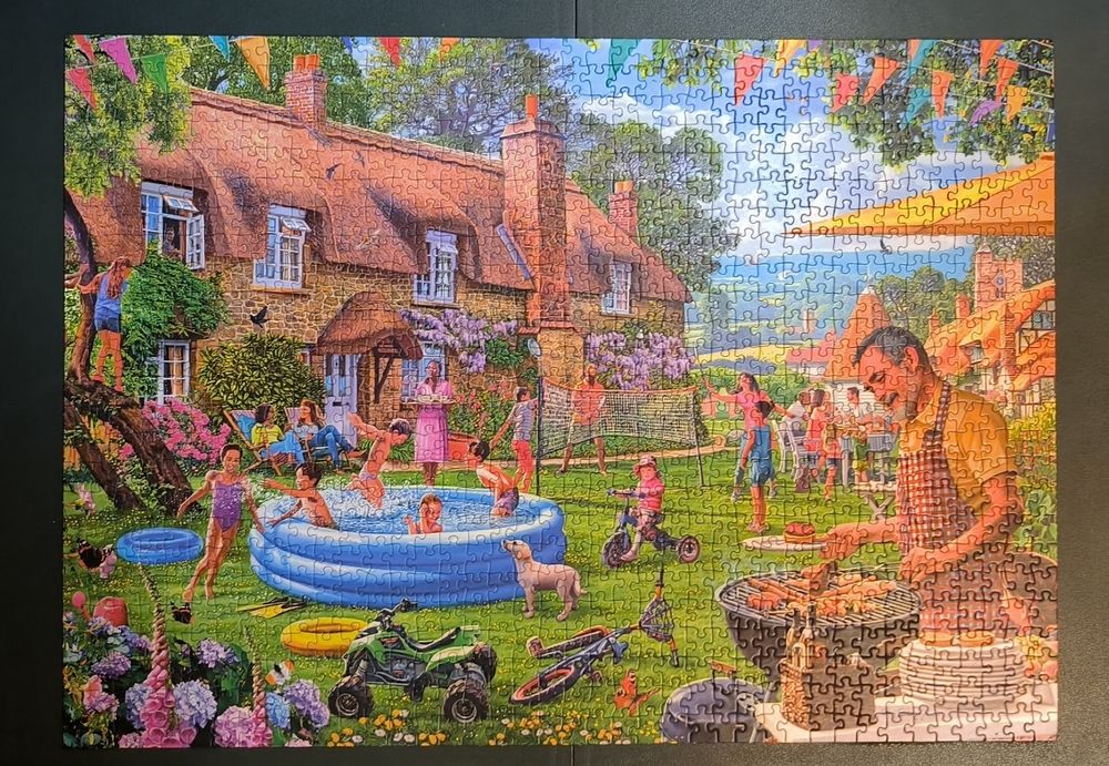 Пазли Gibsons Summers day's 1000 елементів.