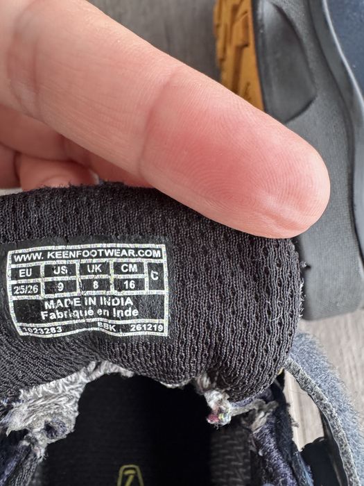 Дитячі черевики демісезонні Keen 25-26 p