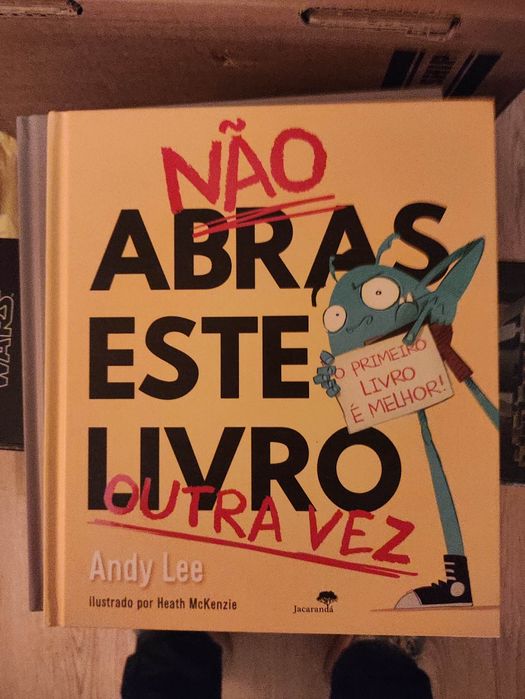 Não abras este livro Andy Lee Preço por cada livro novo