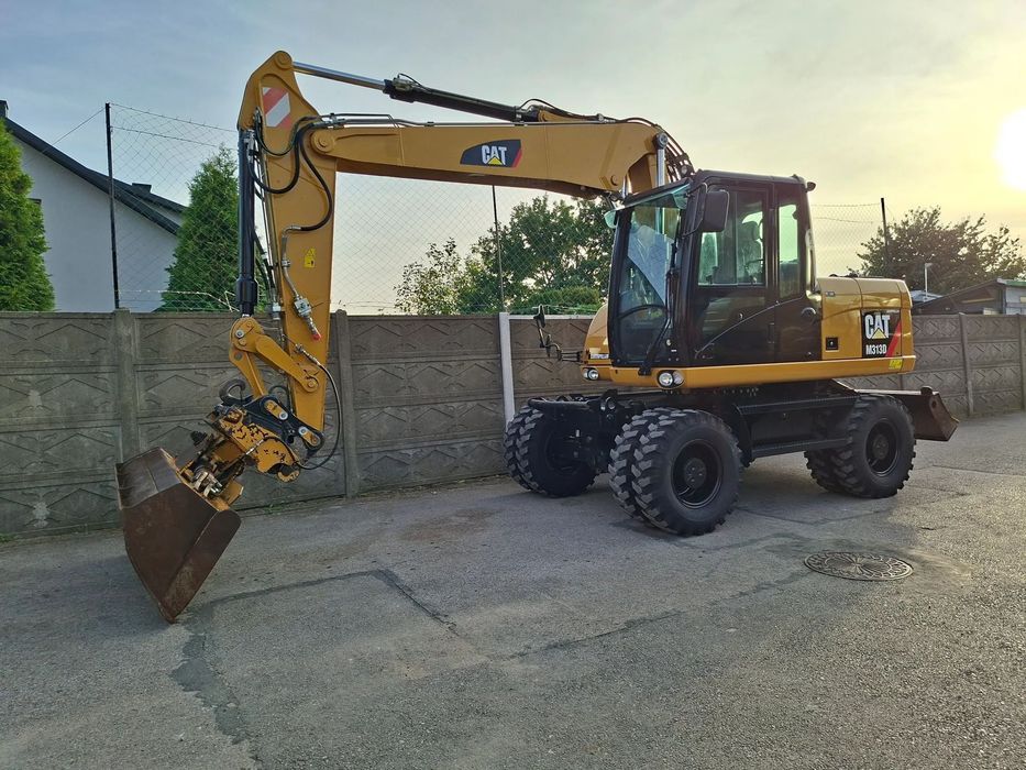 Caterpillar CAT M 313 D  koparka kołowa CAT z Niemiec 8800 godzin, bez AdBlue, bez DPF