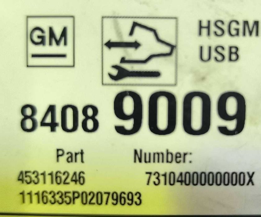 Módulo Navegação 84089009 - OPEL ASTRA K Sports Tourer