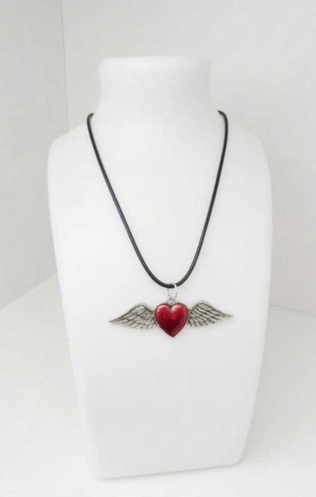 Naszyjnik Serce ze Skrzydłami – Nowy