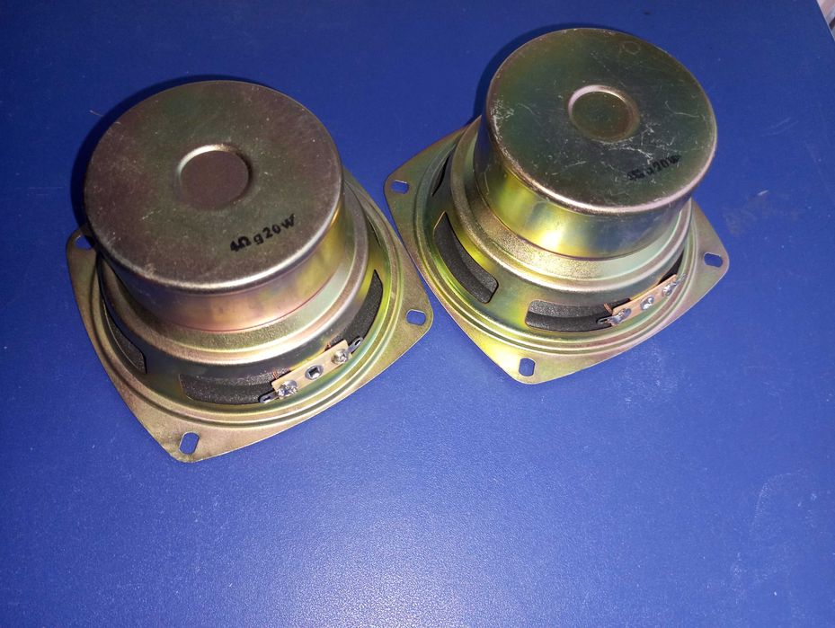 Динамики 20 Вт FD105 низкочастотные колонок Gemix Sven F&D пара