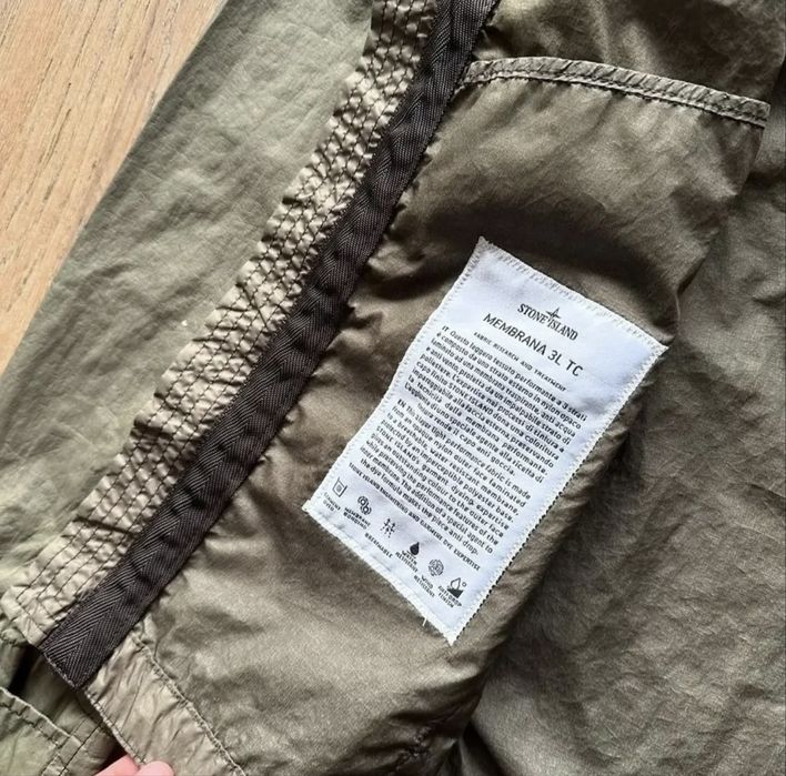 Stone island jacket green membrana 3l ЧИТАТИ ОПИС