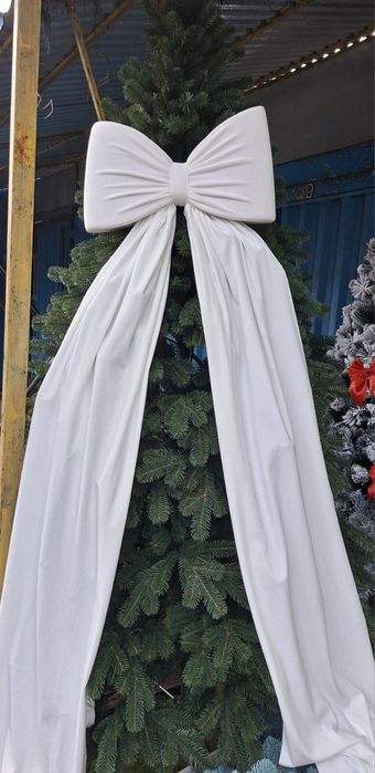 РОЗПРОДАЖ!!!Обємний  бант для декору ялинок. Розмір 45×2мет.Ціна600грн