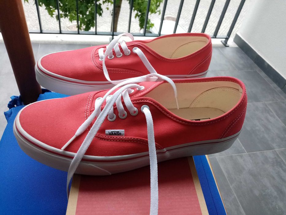 Ténis Vans Vermelhos