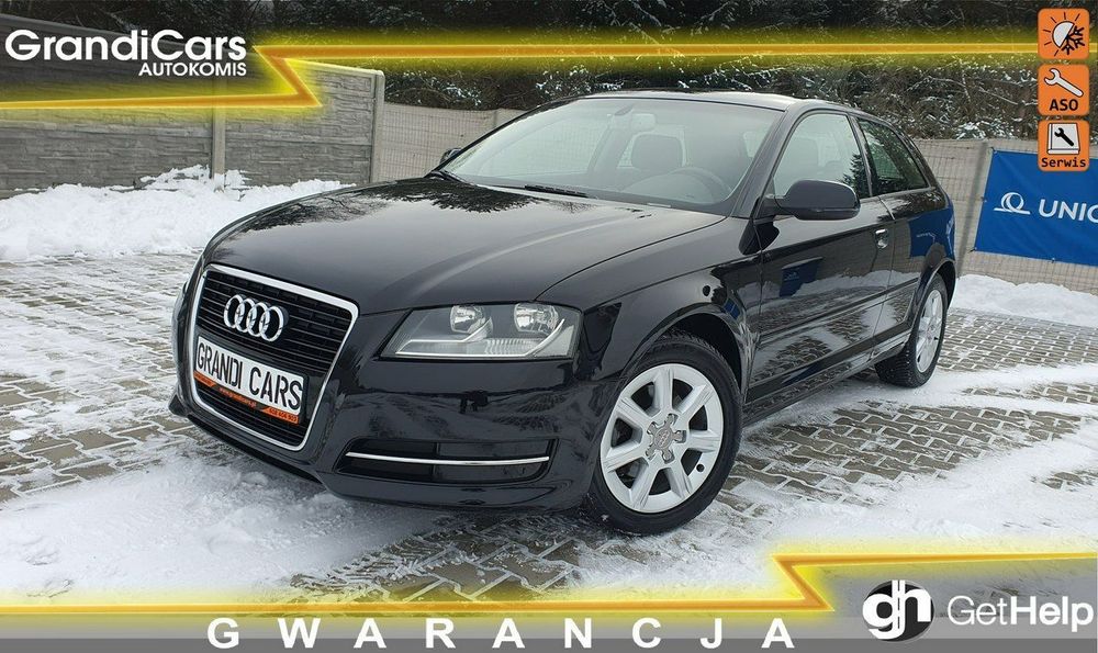 Audi A3 3-drzwiowe 2.0 TDI 140KM # Ambiente # Czarna Perła # Serwisowany # Super Stan !!!