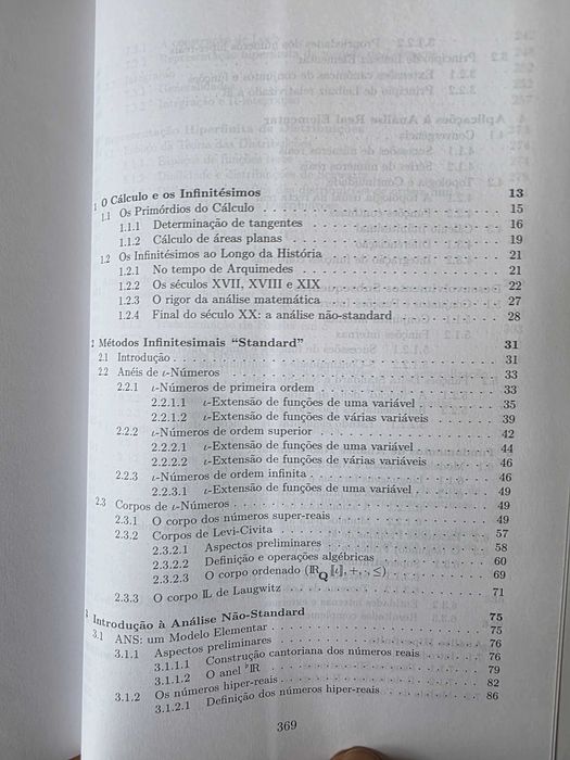 Livro "Métodos Infinitesimais de Análise Matemática"