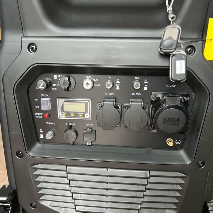 Генератор Інверторний однофазний 6.6 кВт Optimat IE6500