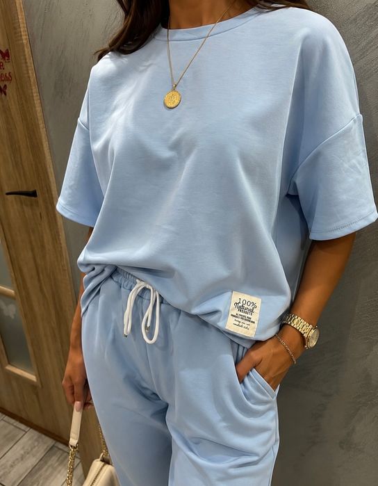 Set baby blue dres masełko