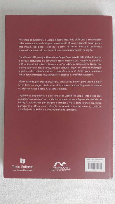 Livro - As Fronteiras da Cobiça - Filipa Sousa