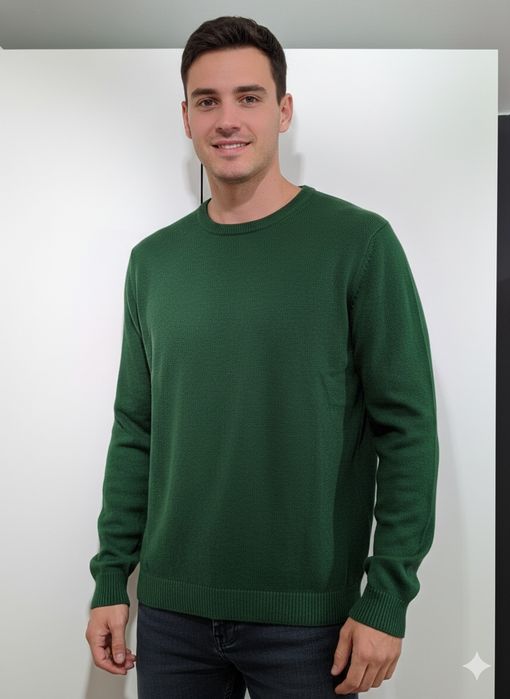 Męski zielony sweter LIVERGY rozmiar L NOWY