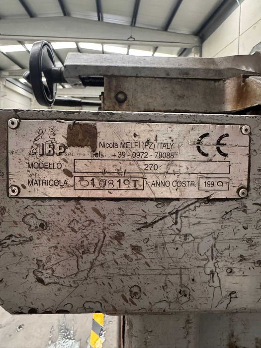 Serrote de Fita Horizontal para Metal – IBP Itália – Modelo 270