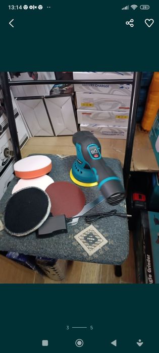 Полировальная машинка беспроводная  YK49