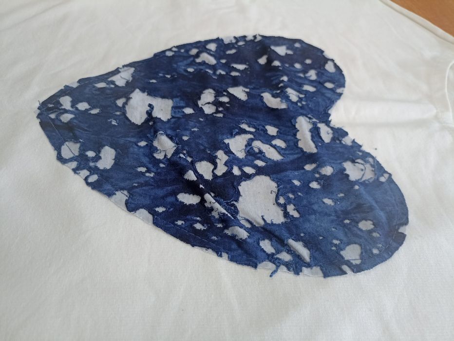 Bluzka bawełniana z aplikacją