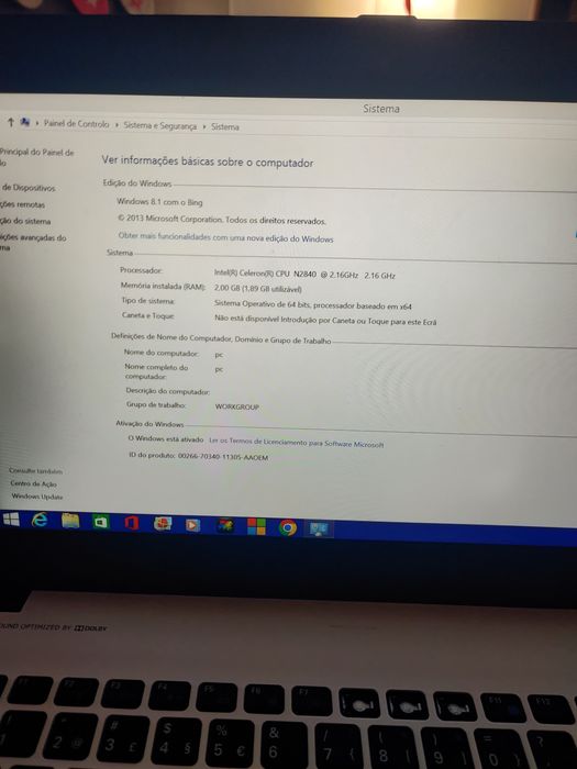 Portátil Medion Usado