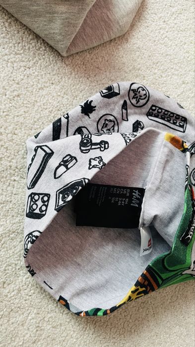 Zestaw czapka Lego Ninjago żółwie Ninja Spiderman H&M Reserved