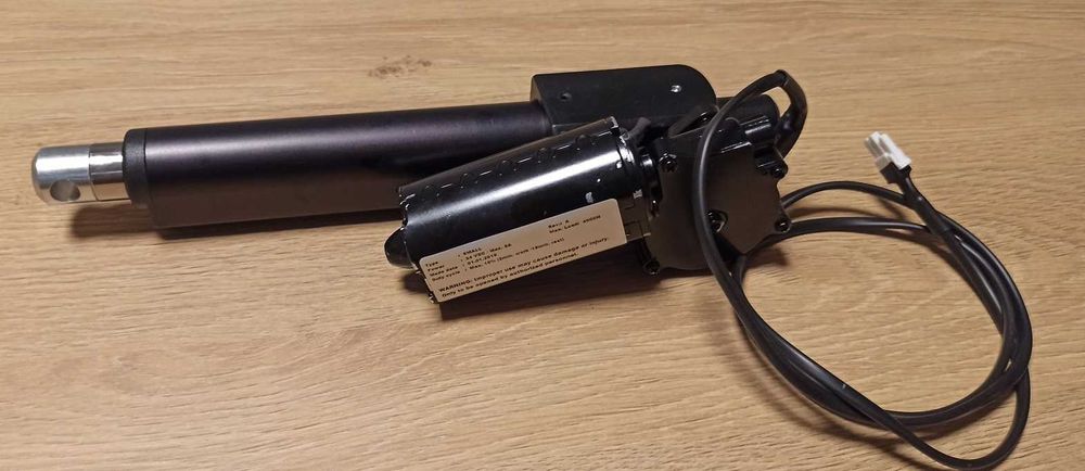 Siłownik elektryczny NOWE 24V 500kg 5000N siłownik elektryczny