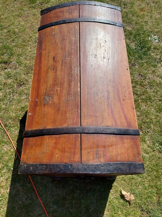 Skrzynia drewniana antyk 1830 rocznik