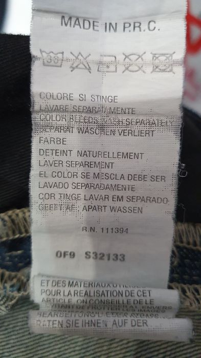 Spodnie jeansy biodrówki RIFLE