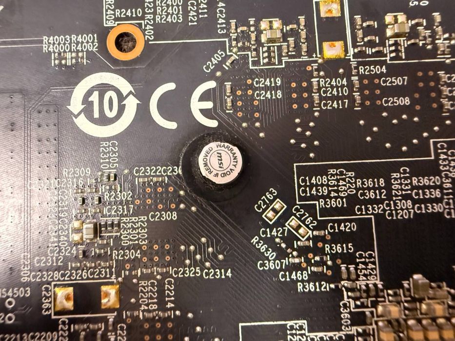 RX 580 8 gb Msi armor