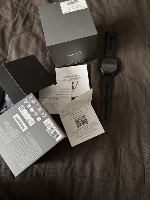 Смарт годинник Garmin Fenix 7 Sapphire Solar