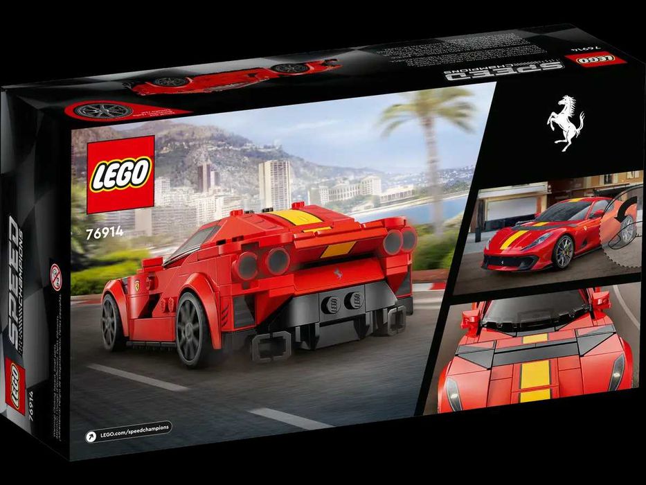 LEGO Speed 76914 Ferrari 812 Competizione Novo e selado
