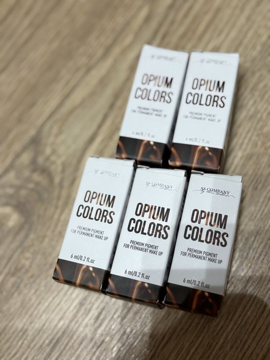 Pigmenty OPIUM COLORS – AS COMPANY | zestaw 5 kolorów