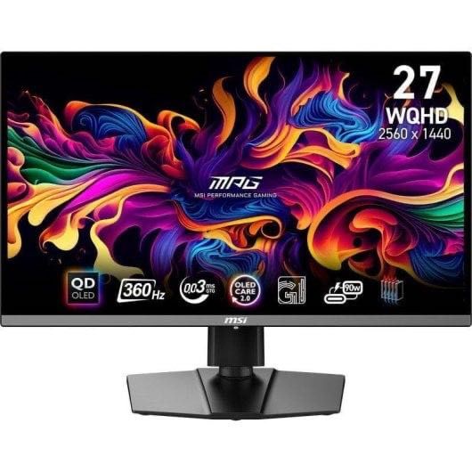 Monitor Gaming MSI 27" WQHD 360Hz 0.03ms - MPG 271QRX QD-OLED