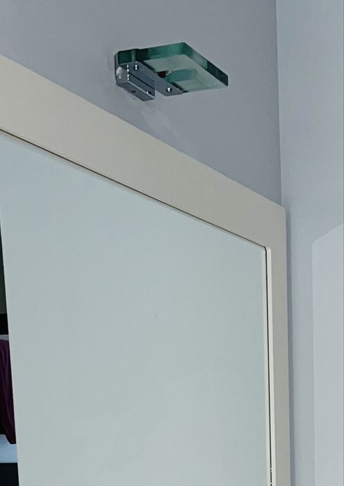 Kinkiet ścienny ze szkła