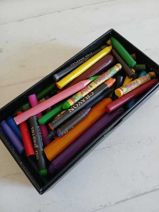 Conjunto Material Desenho Drawing Pencils Crayon Stapler
