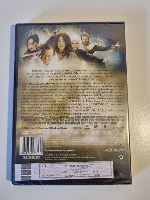 DVD do filme "O Reino Proibido" NOVO Selado
