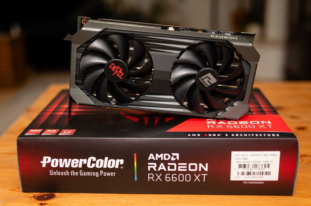 PowerColor Radeon RX 6600 XT Red Devil 8GB | 100% Sprawna | Stan Idealny