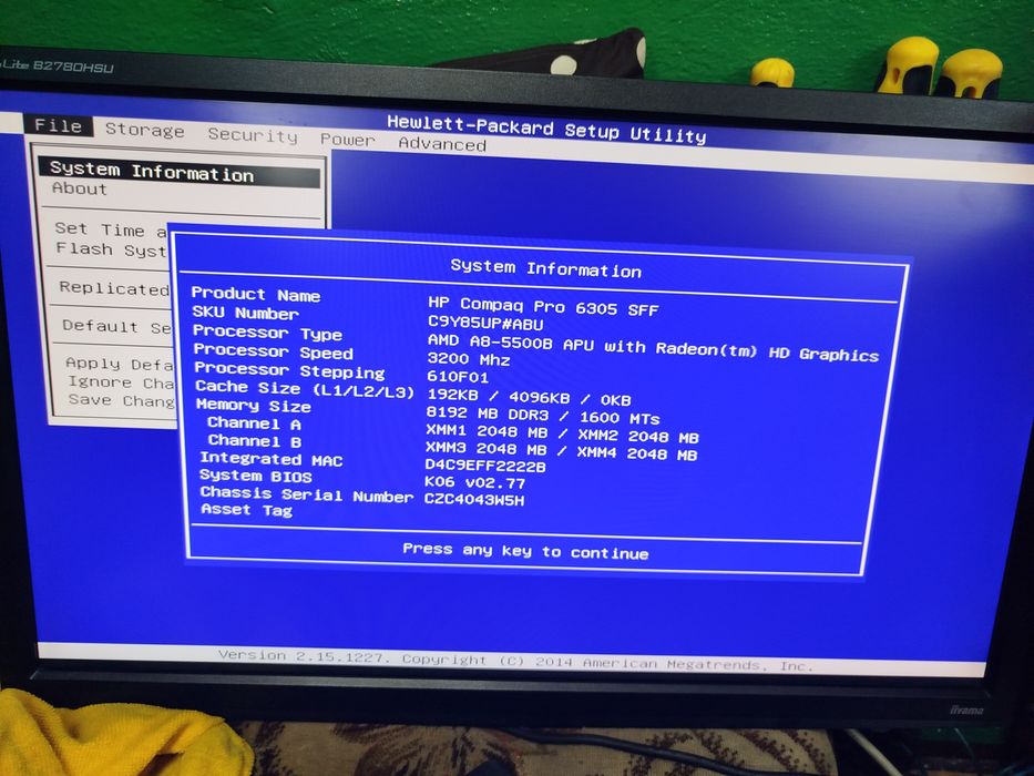 Sprzedam komputer HP 8gb ram