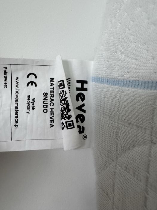 Materac wysokoelastyczny Hevea Snudo 180x90