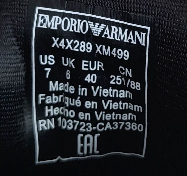 Buty Emporio Armani roz. 40