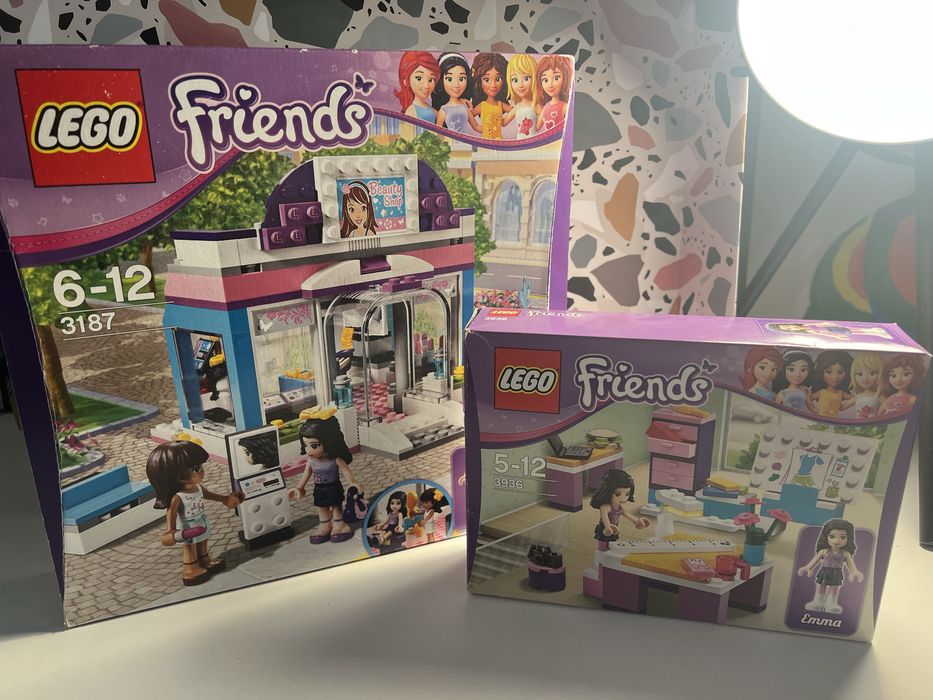 LEGO Friends dwa zestawy 3187, 3936