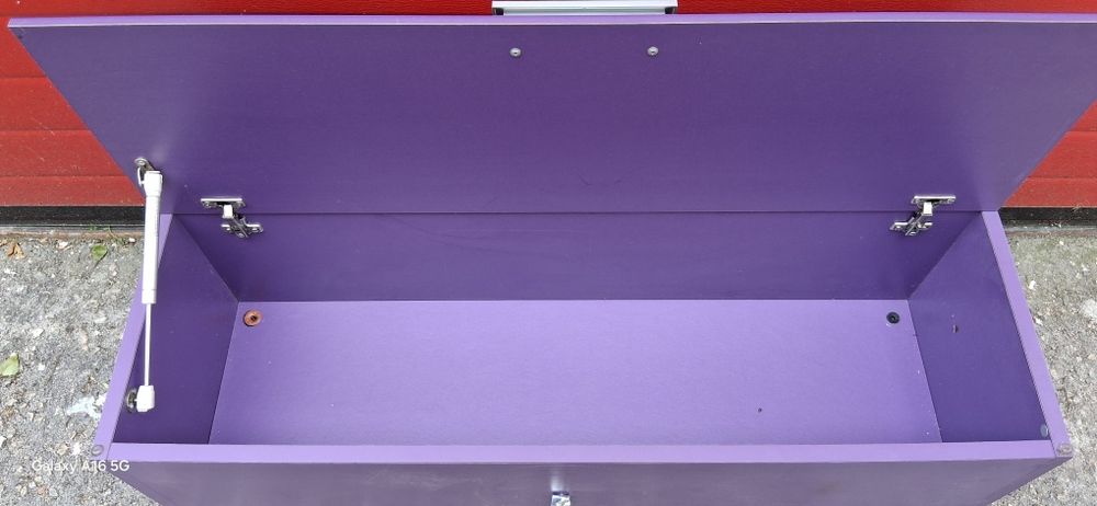 Arca/Baú com Arrumação para Brinquedos - HAPPY DAY