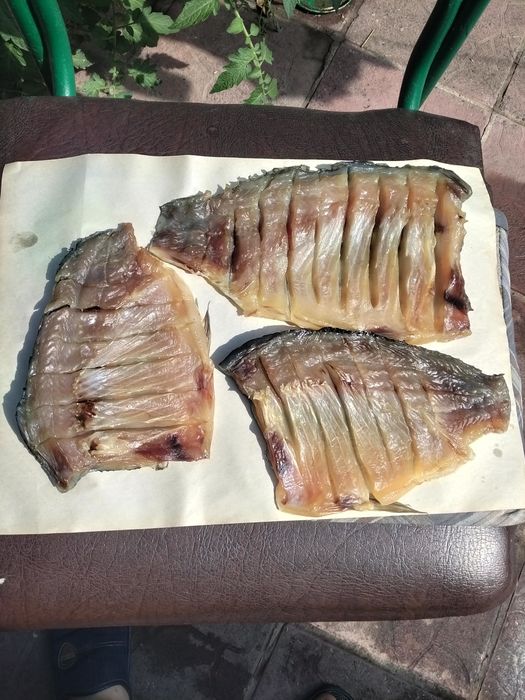 Тушонка из карпа, очень вкусная.